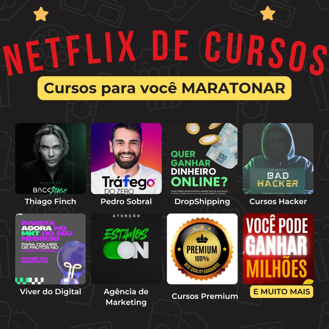 Netflix De Cursos - Serviços Digitais