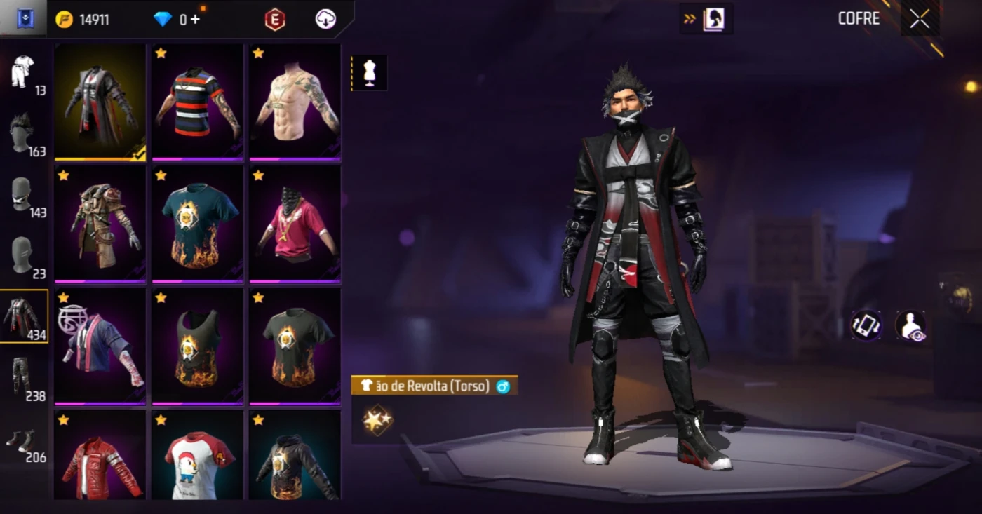 Conta rara Free-fire - Free Fire