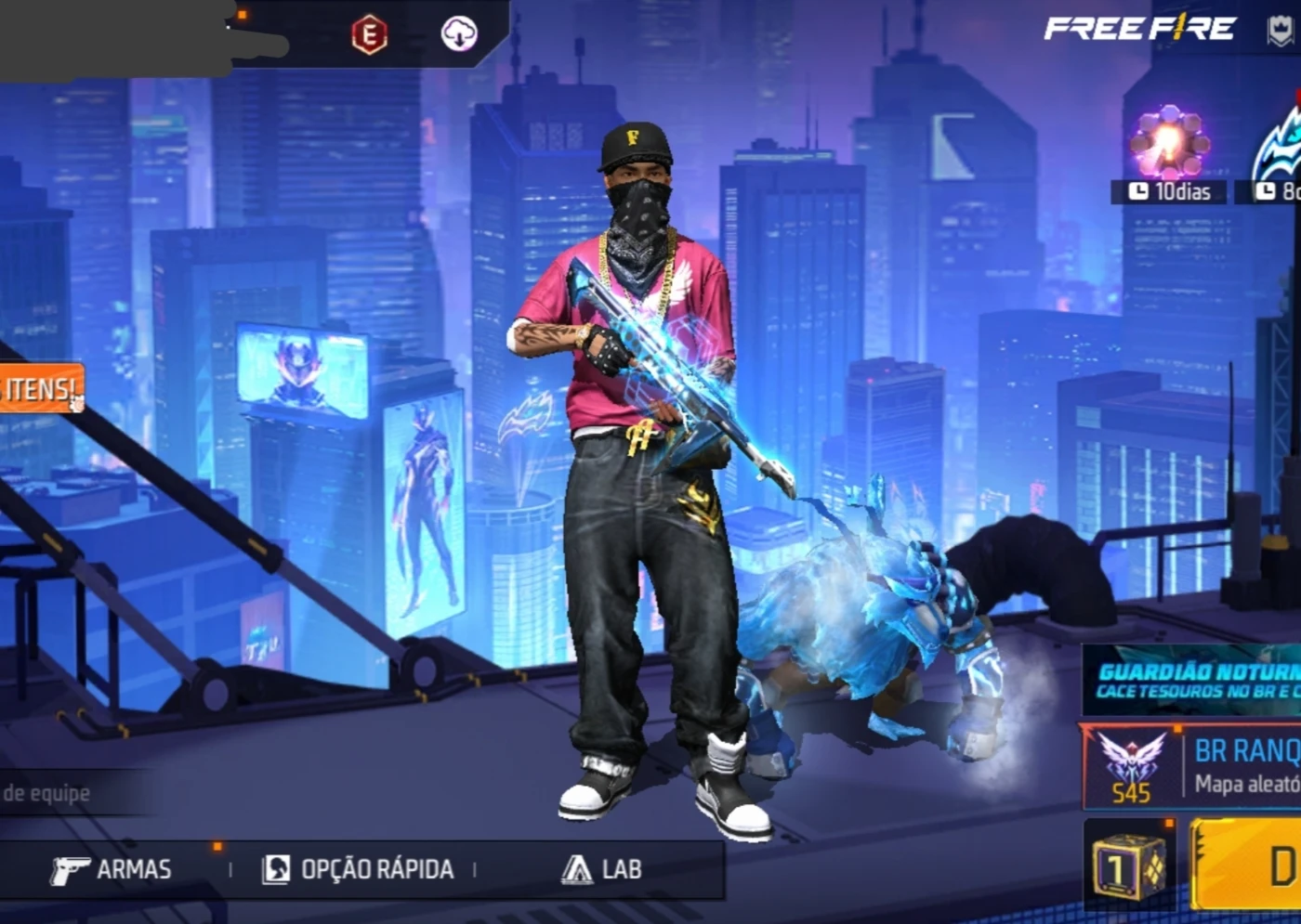 Conta rara Free-fire - Free Fire