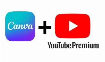 YouTube Premium+ Canva Pro 30 dias Mensal Promoção
