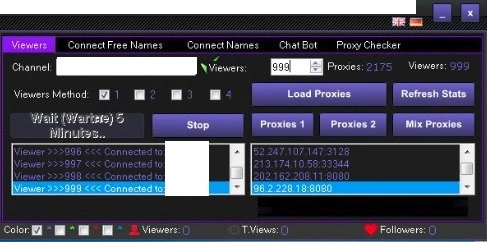 VIEWER BOT PARA TWITCH/YOUTUBE - Softwares e Licenças
