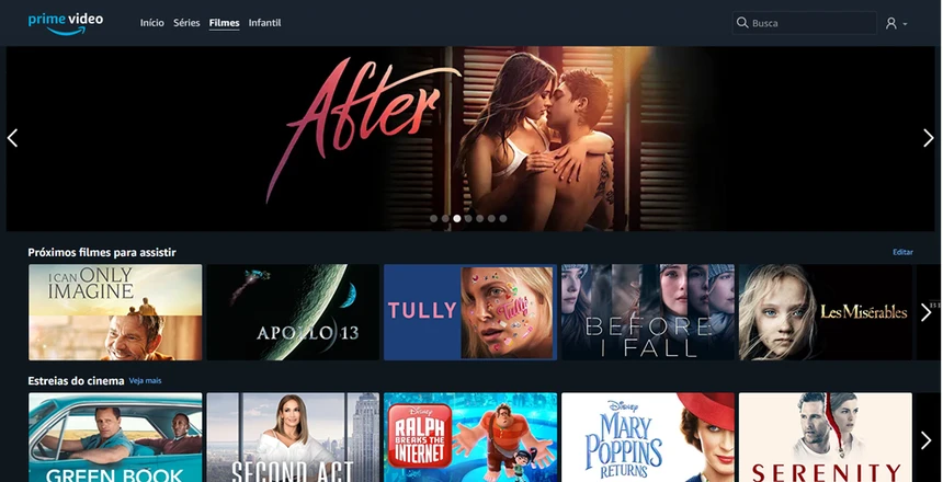 Prime video aplicativo de filmes séries é muito mais - Assinaturas e Premium