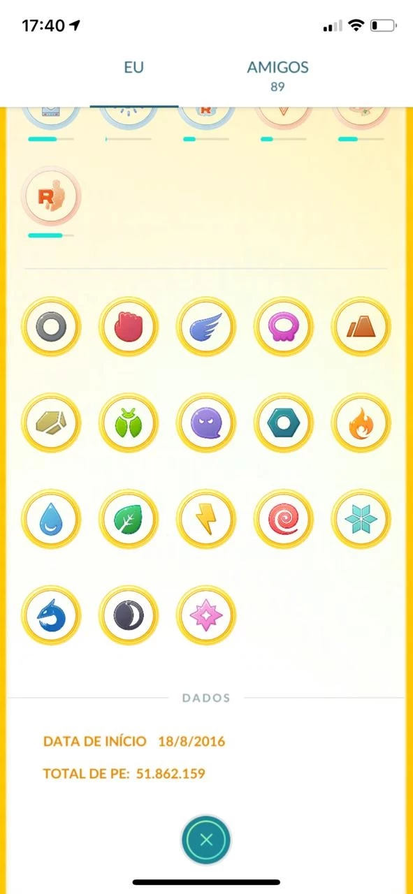 Conta Pokémon Go Lvl 40 Pokemon Go DFG