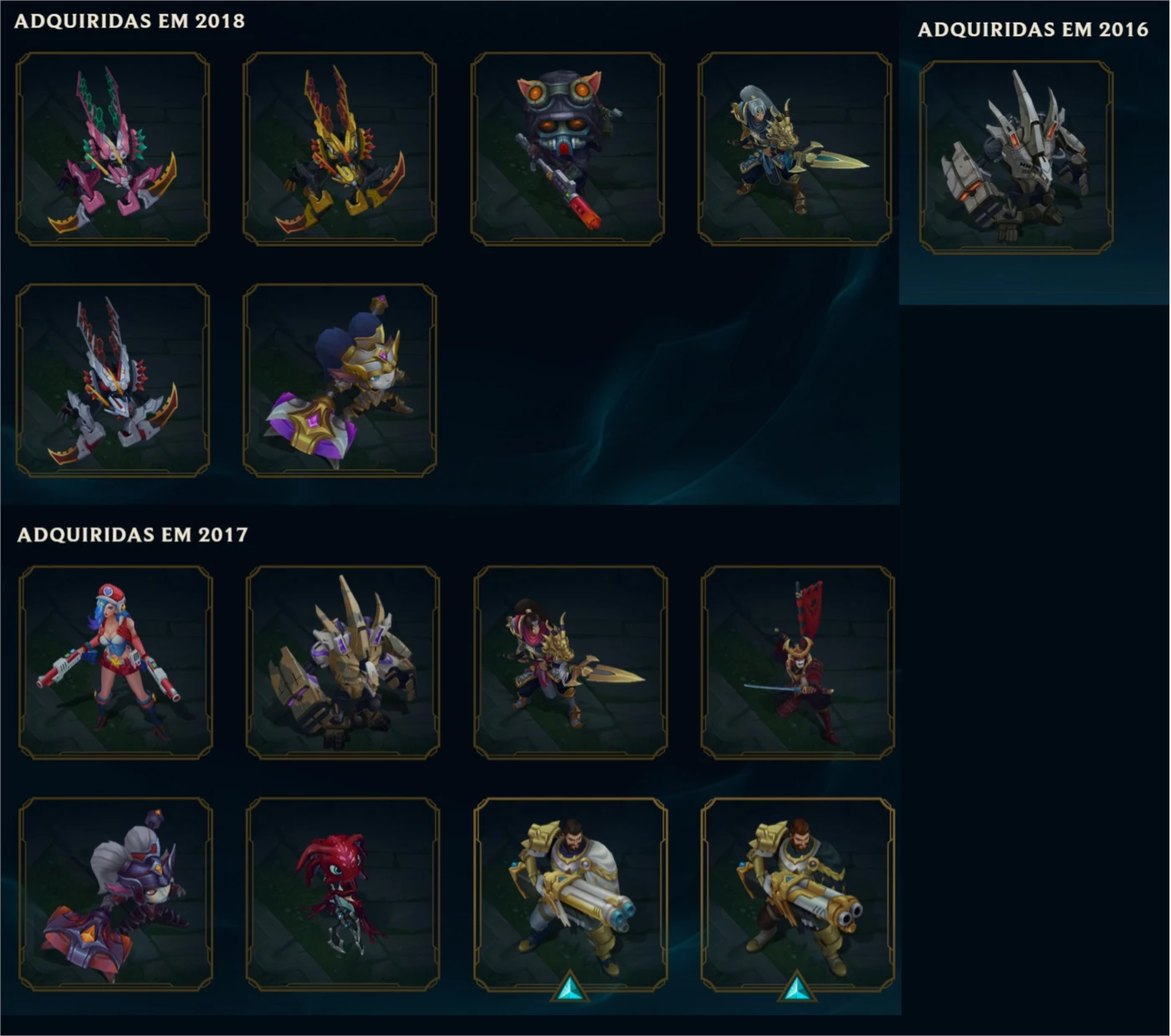 Conta League Of Legends Skins Icones Raros Desde Season 3 Lol DFG