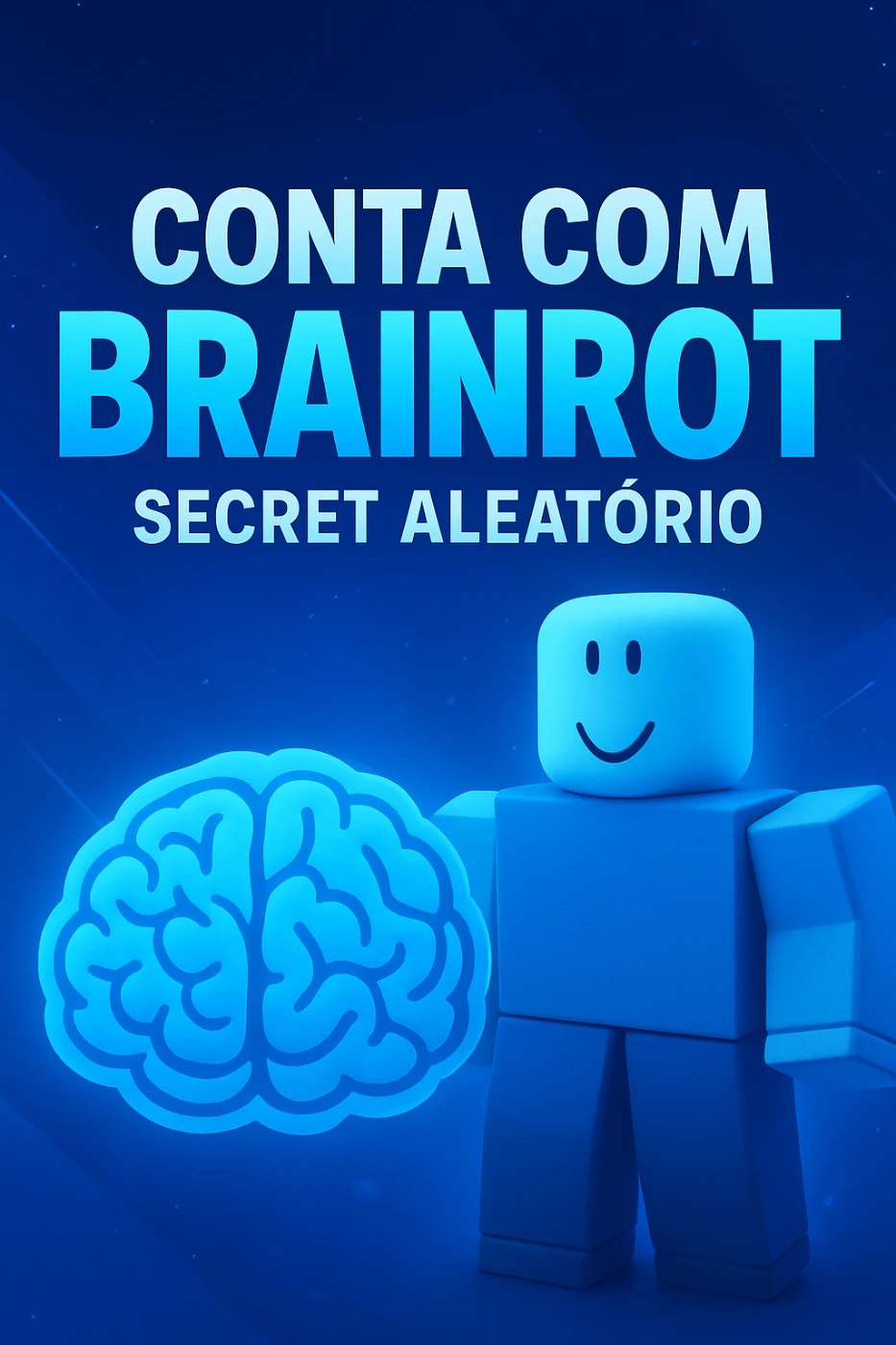 Roube Um Brainrot | Conta Com Brainrot Secret Aleatório - Roblox