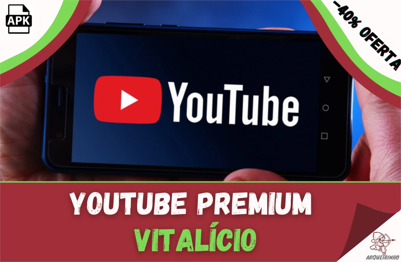 YOUTUBE PREMIUM VITALÍCIO - Assinaturas e Premium
