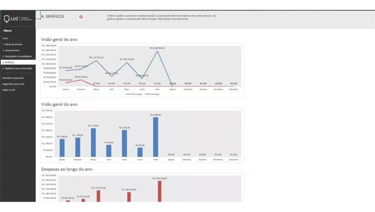Planilha De Contas A Pagar 3.0 - Serviços Digitais