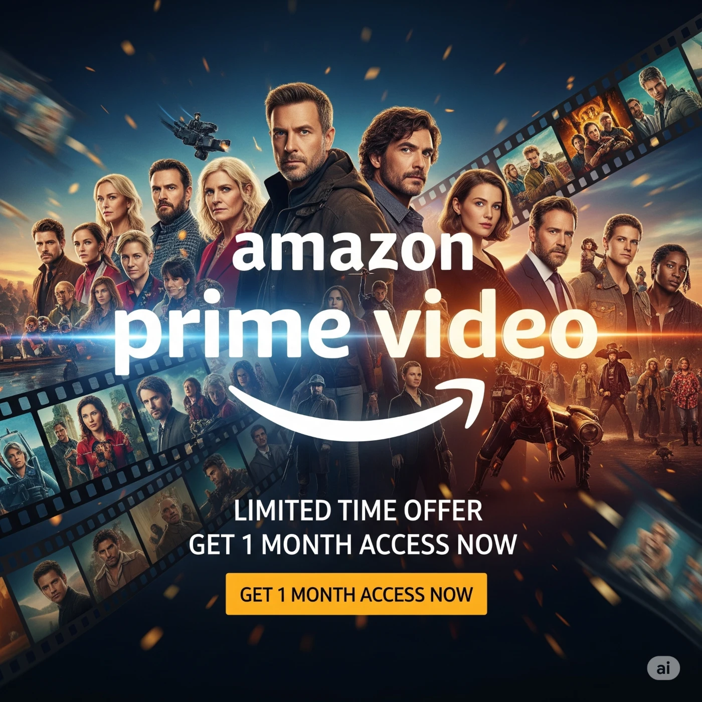 Amazon Prime Video! (1 Mês!!) Melhor Preço $$ - Premium