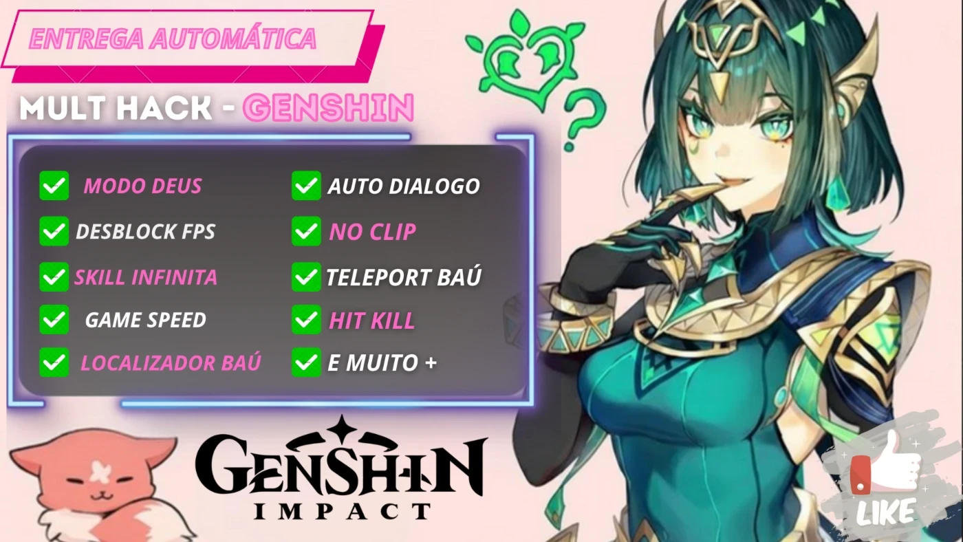 Hack Genshin Impact - ATUALIZADO