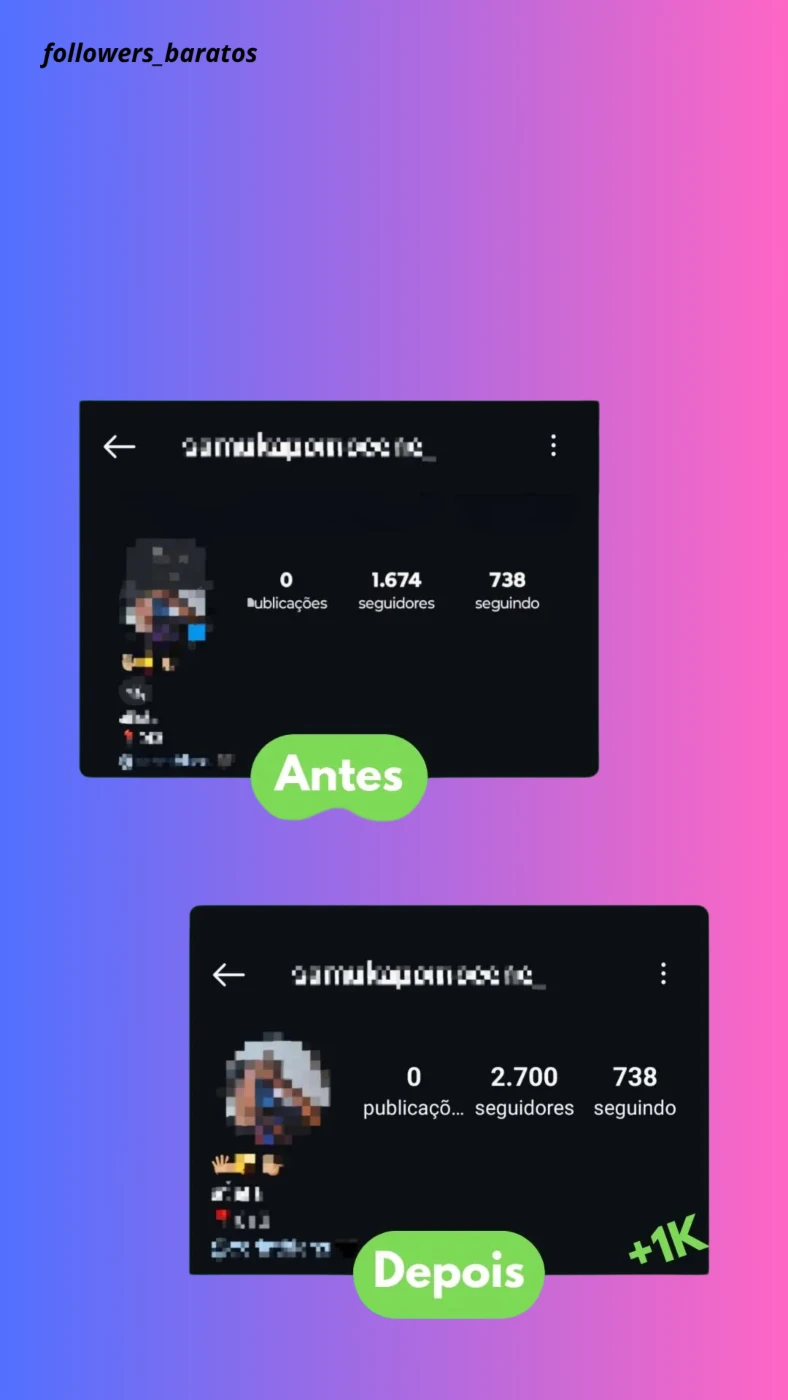 100 Seguidores Instagram - Redes Sociais