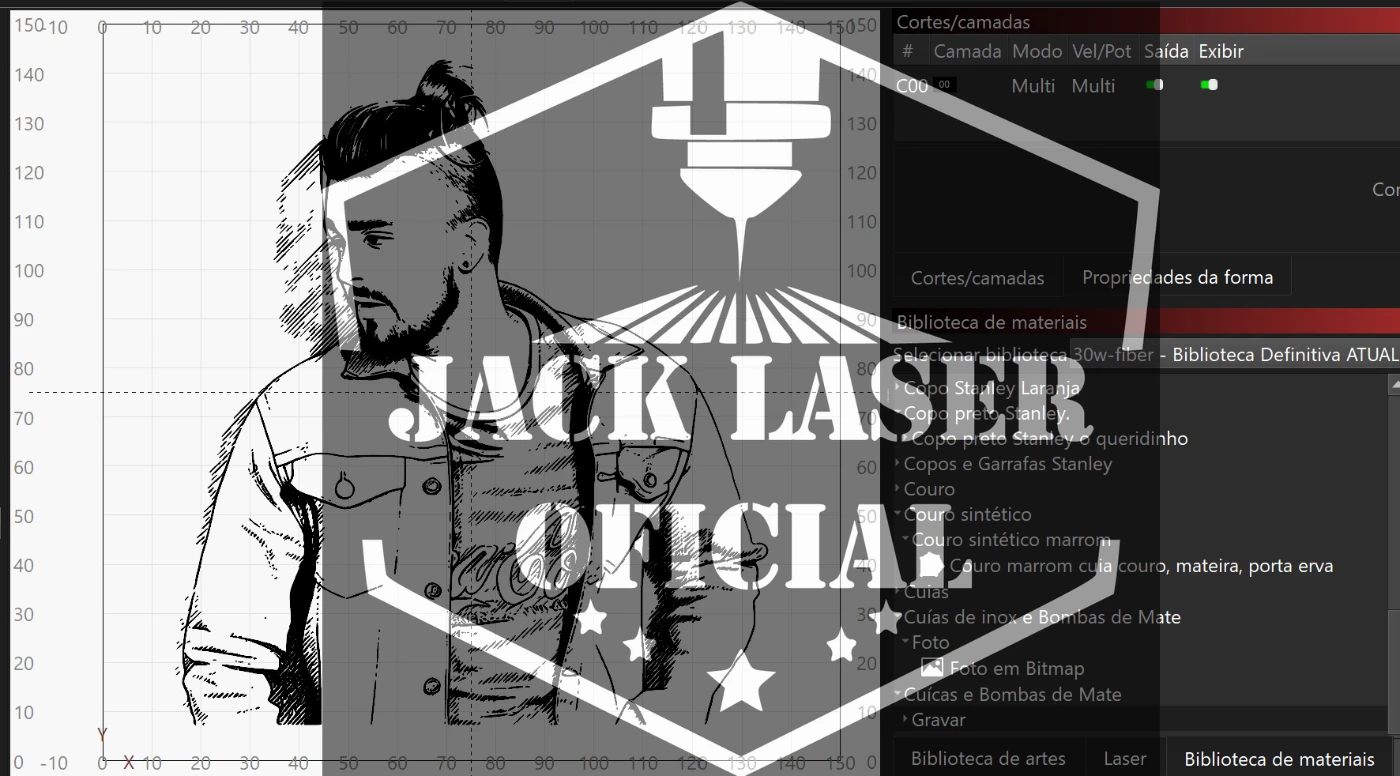 🌟 Biblioteca Definitiva 2025 –Para Lightburn - Others