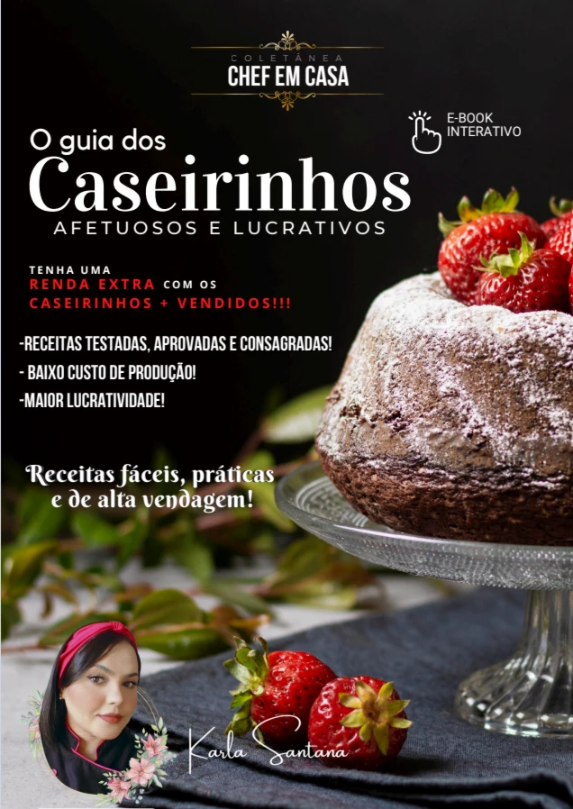 🍰 Caseirinhos Lucrativos - Receitas que vendem! - eBooks