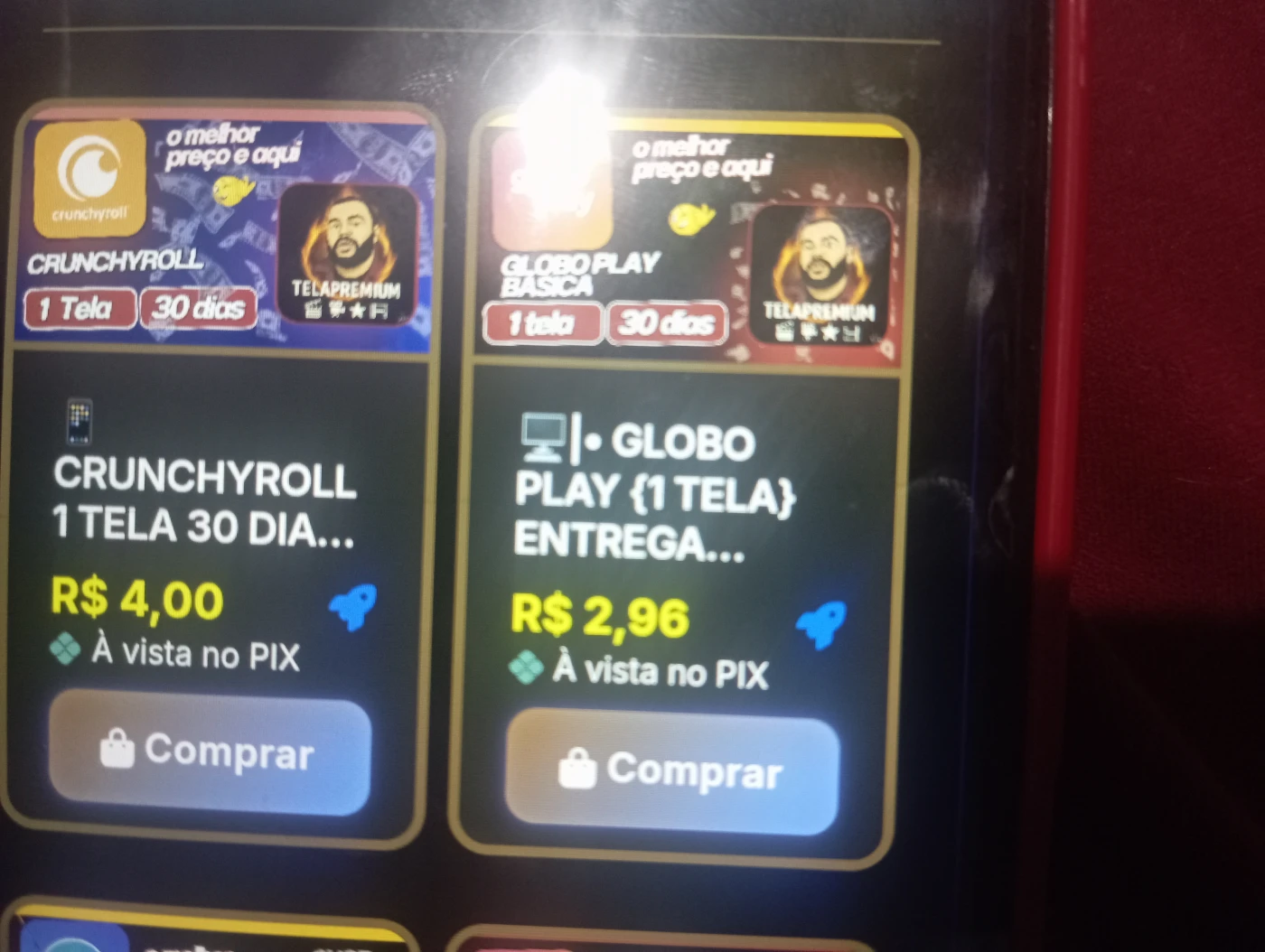 Painel fornecedor de streaming e Premium entrega automática