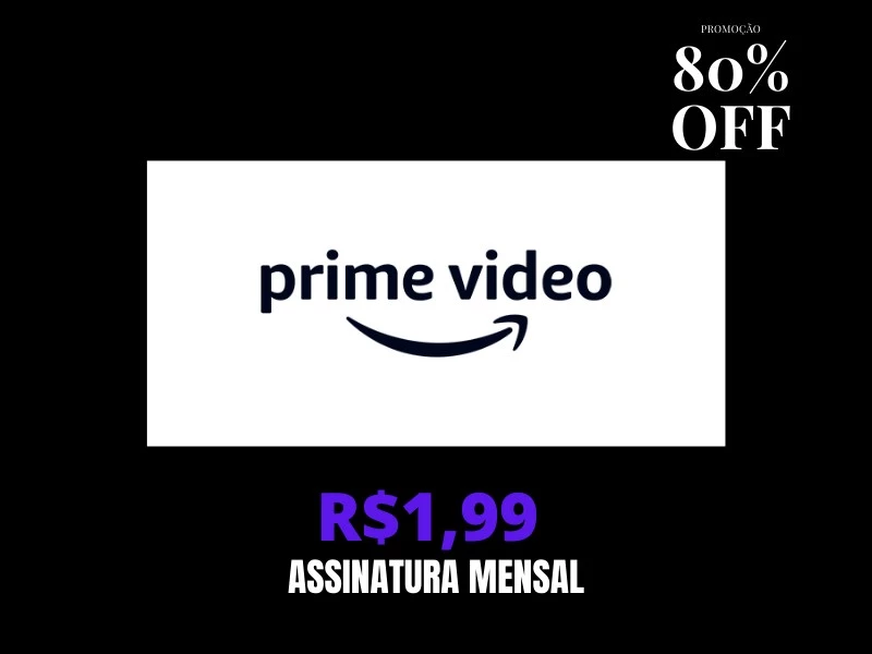 Prime Video - 1 mês - Assinaturas e Premium