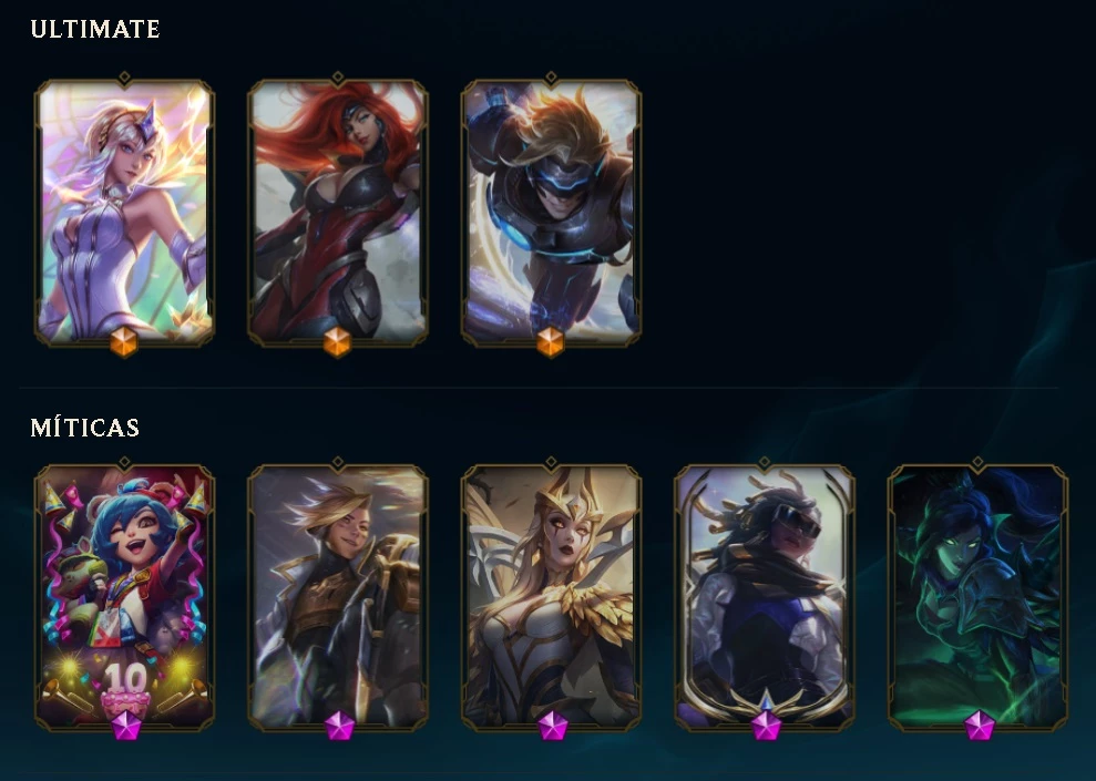 Conta De Lol Skins Raras League Of Legends Dfg