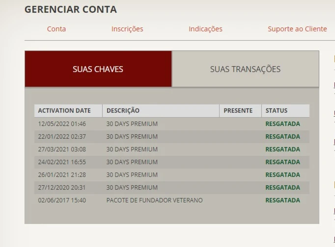 Conta Albion Online