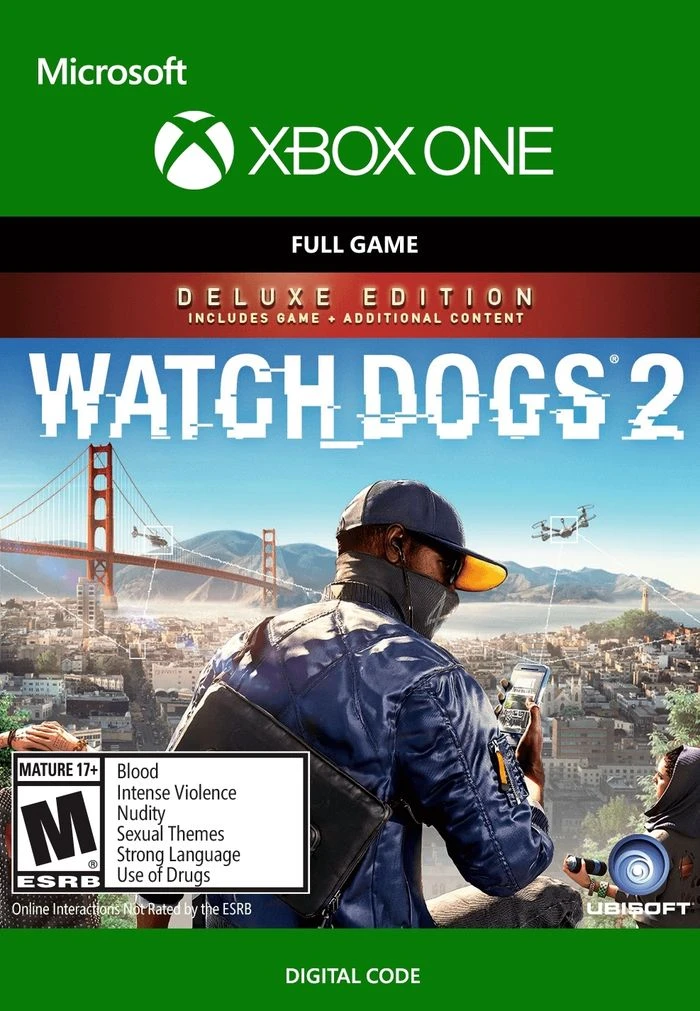 Xbox Watch Dogs 2 - Deluxe Edition #C71687