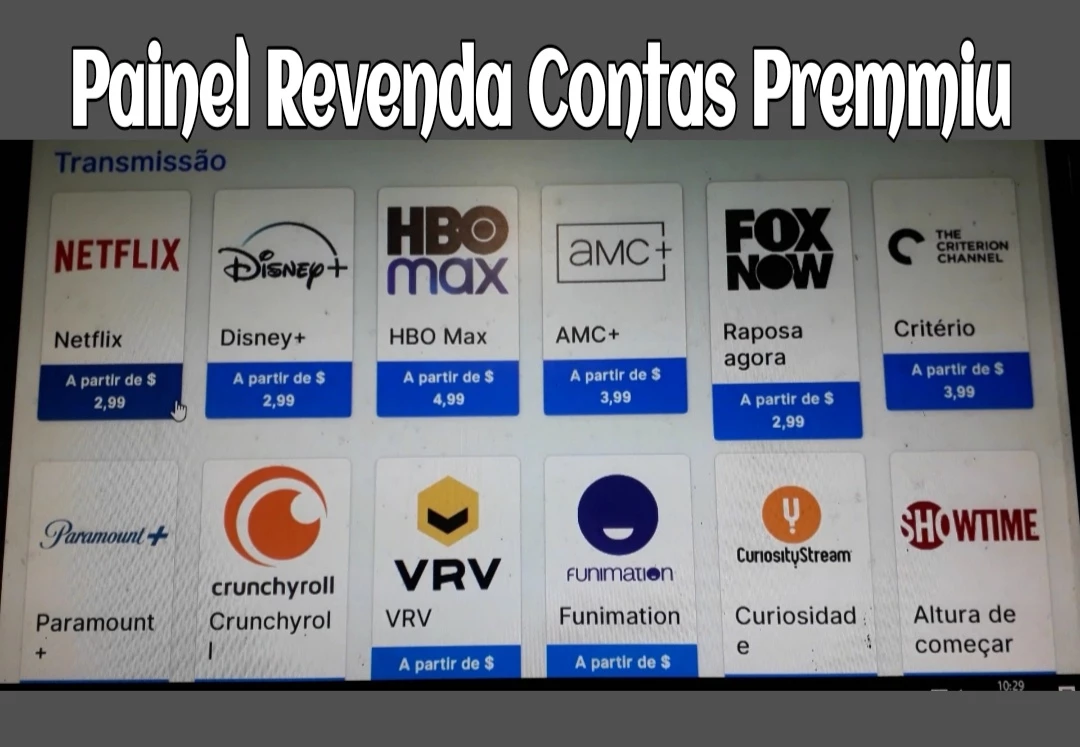 Contas Premmiu Netflix - Assinaturas e Premium