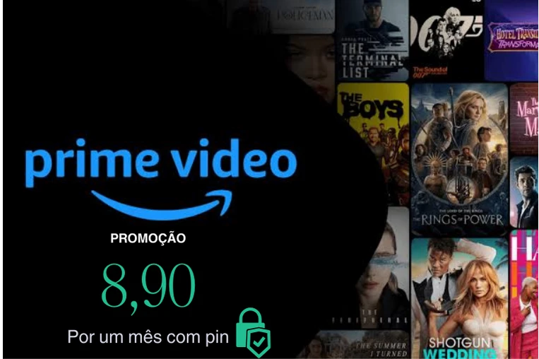 Prime Video por um mês com pin 🔐 - Assinaturas e Premium