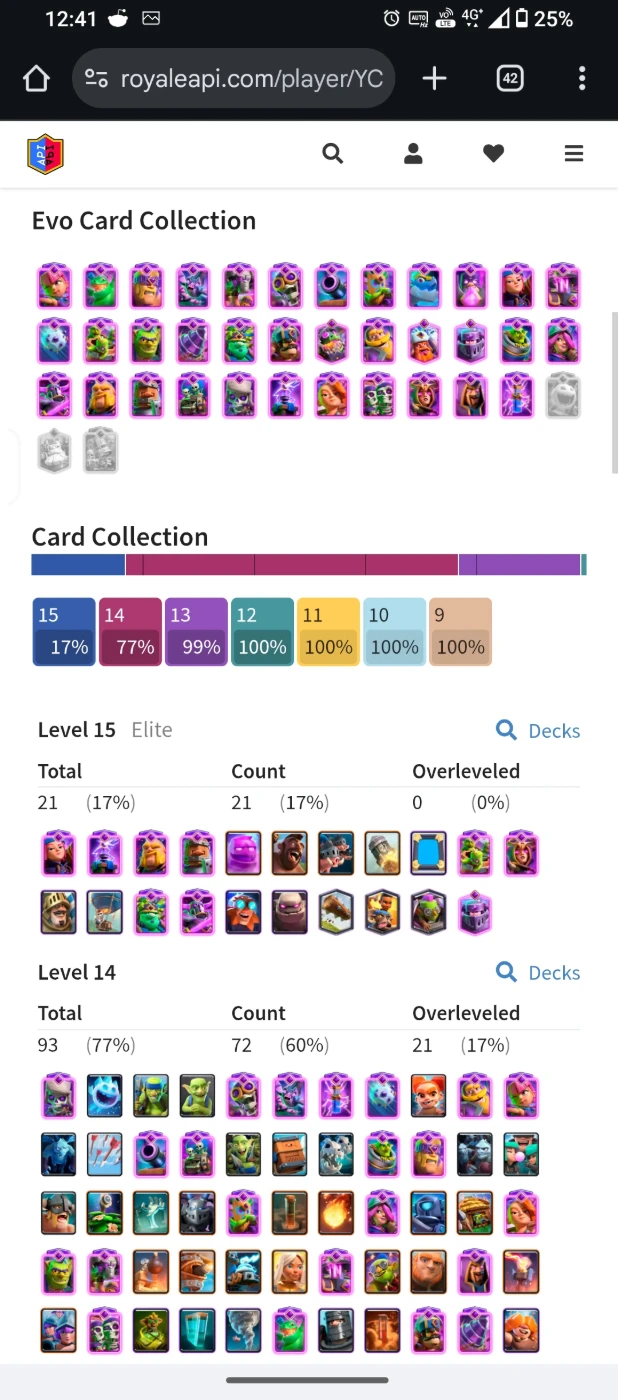 Conta Clash Royale gemada