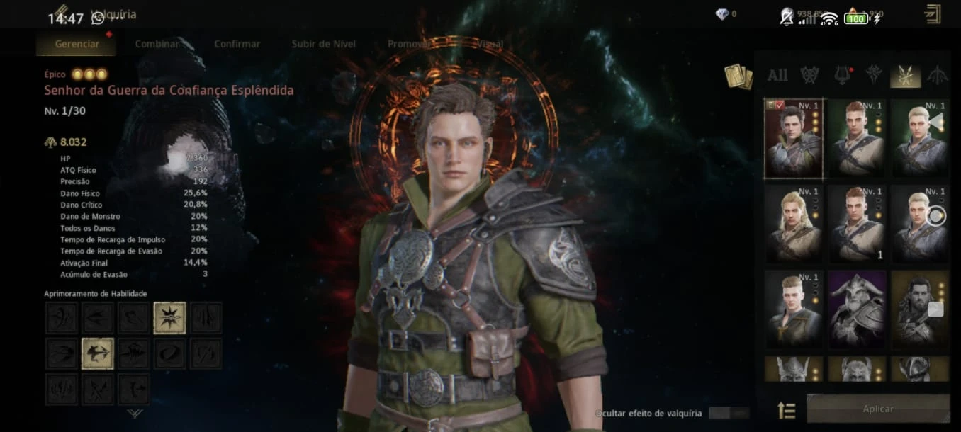 Traje Vermelho Lanceiro SA 06 Legend of Ymir - Outros