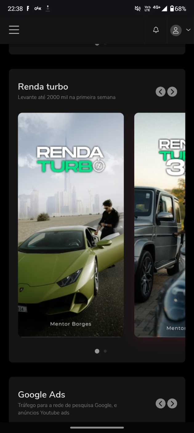 Renda turbo 2.0 - Courses and Programs