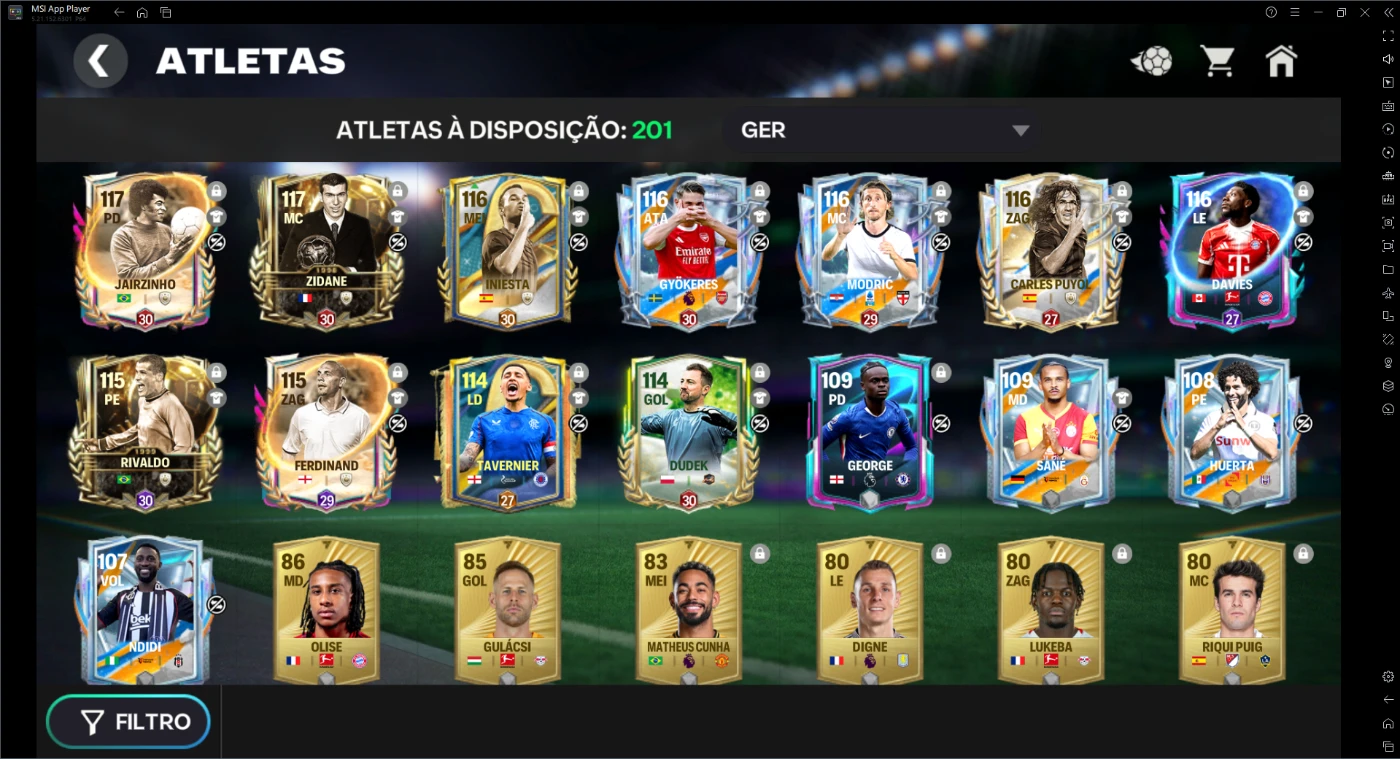 Conta De Ea Fc Mobile 25 / 2026 Ger 116 - FIFA