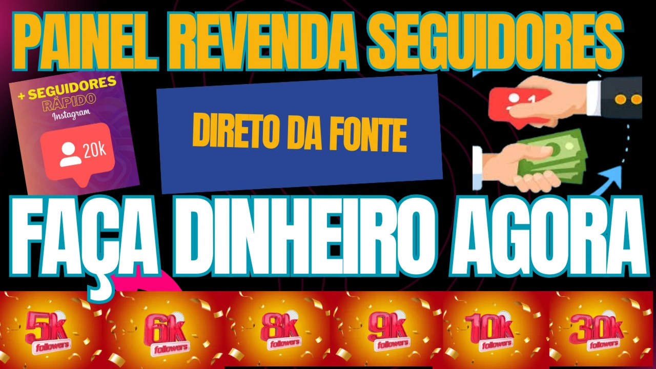 Painel Revenda Seguidores - Vitalicio - Digital Services