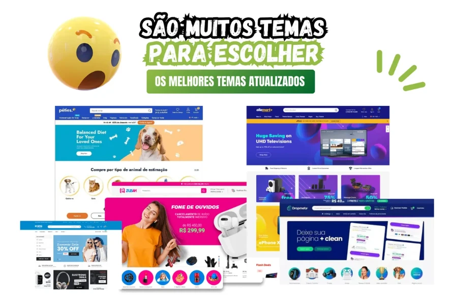 🚀 +150 Temas De Loja Dropshipping Shopify + Bônus Exclusivo - Outros