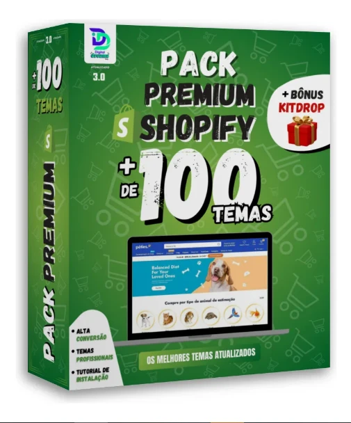 🚀 +150 Temas De Loja Dropshipping Shopify + Bônus Exclusivo - Outros