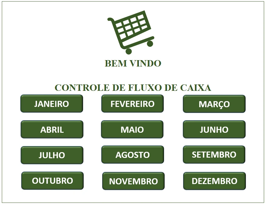 Planilha de Controle de Fluxo de Caixa Completa - Digital Services