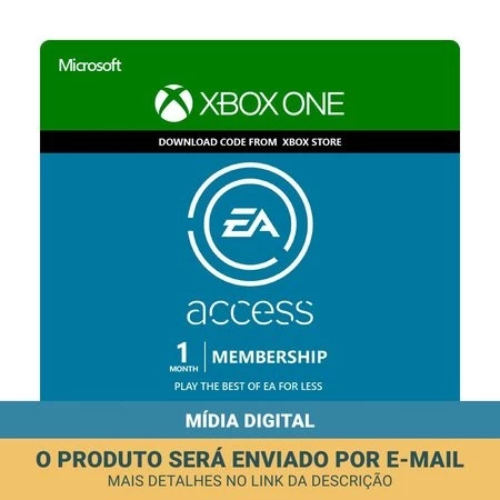 EA ACCESS BRASIL XBOX ONE - ASSINATURA 1 MÊS BR