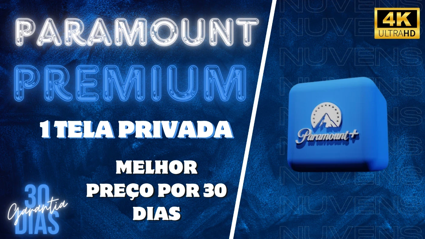 ☁️ PARAMOUNT 30 Dias | 1 Tela Privada + Entrega Imediata - Assinaturas e Premium