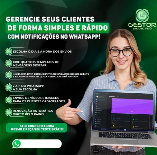 Gestor Shark Pro Venda no Automatico Ferramenta Ilimitada - Outros