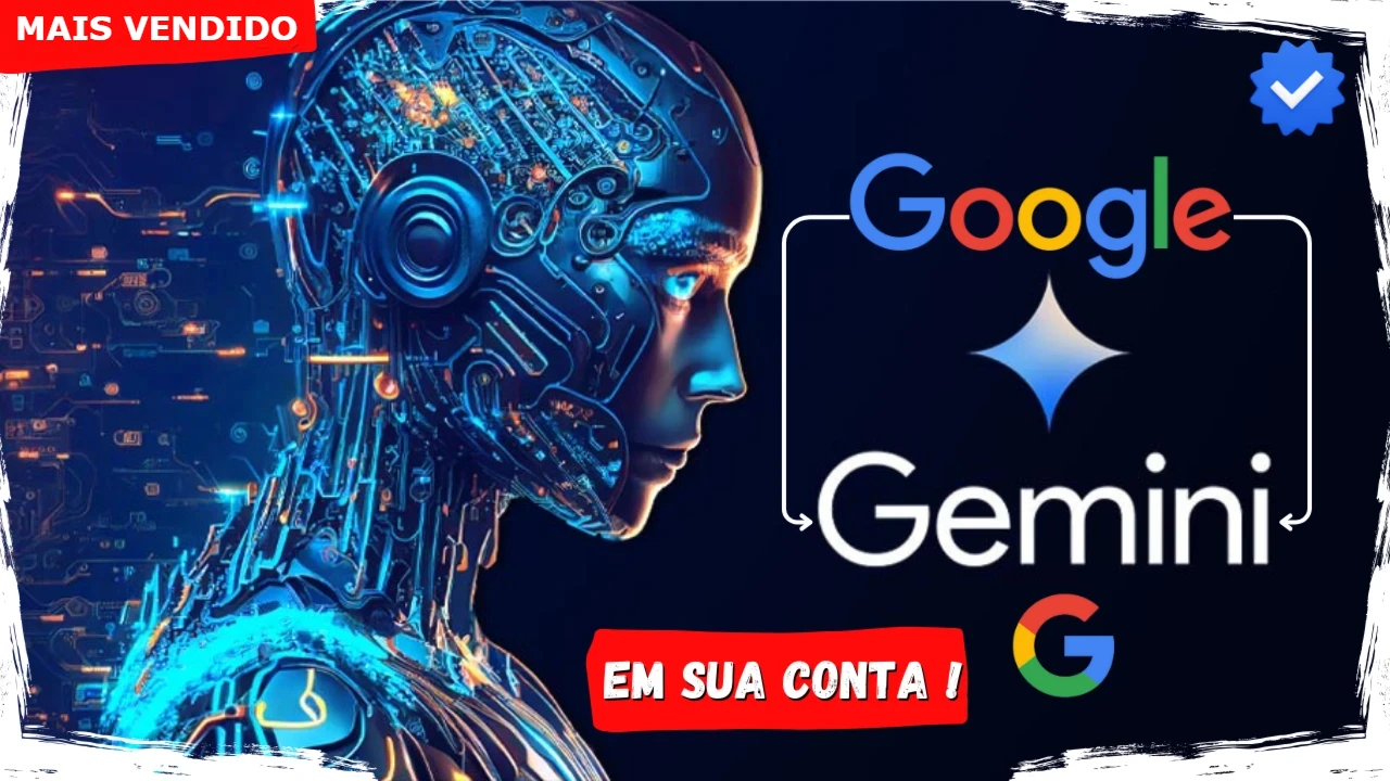Gemini Ia - Em Sua Conta (Ia Do Google) -30 Dias De Uso - Assinaturas e Premium