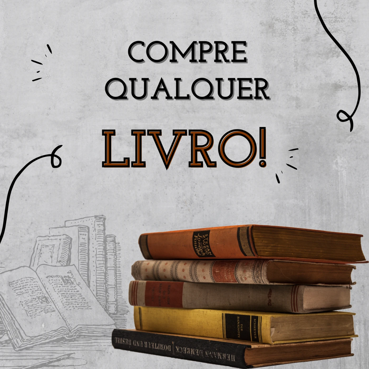 Compre QUALQUER LIVRO - eBooks