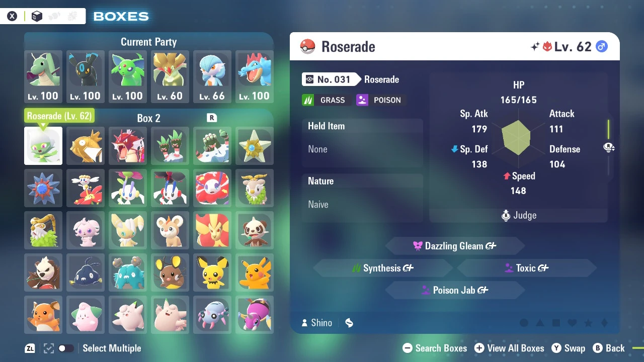 Pokemon Legends Z-A - Pokedex Alpha Shiny 6IV - Outros