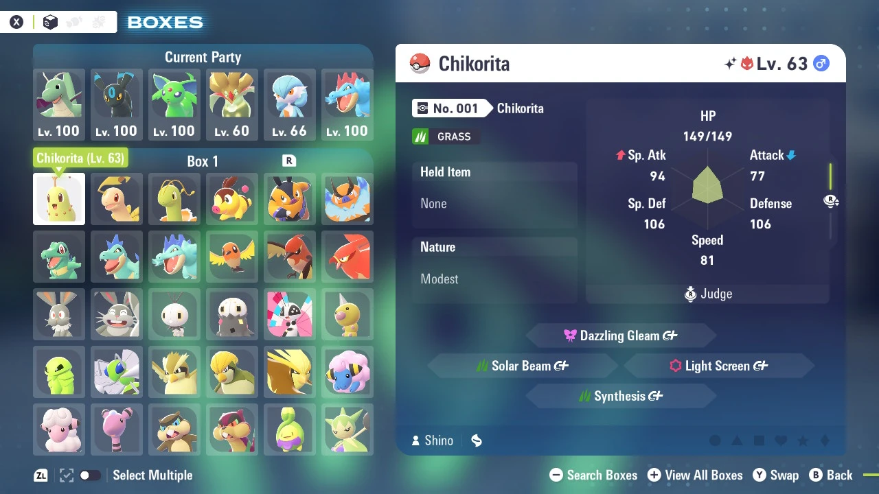 Pokemon Legends Z-A - Pokedex Alpha Shiny 6IV - Outros