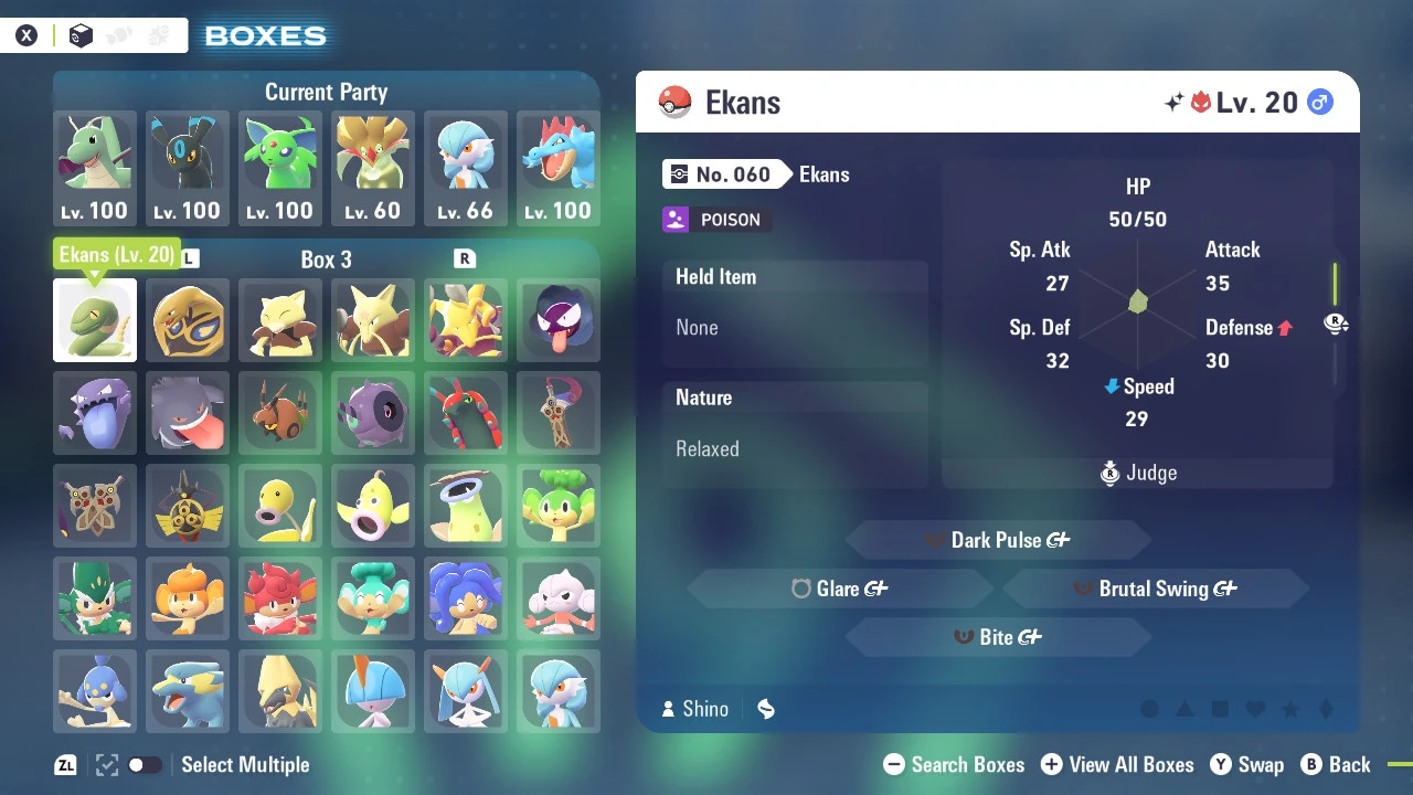Pokemon Legends Z-A - Pokedex Alpha Shiny 6IV - Outros