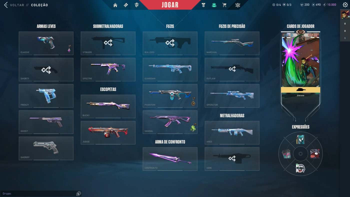 Conta Valorant Com Mais De 350 Reais Gastos