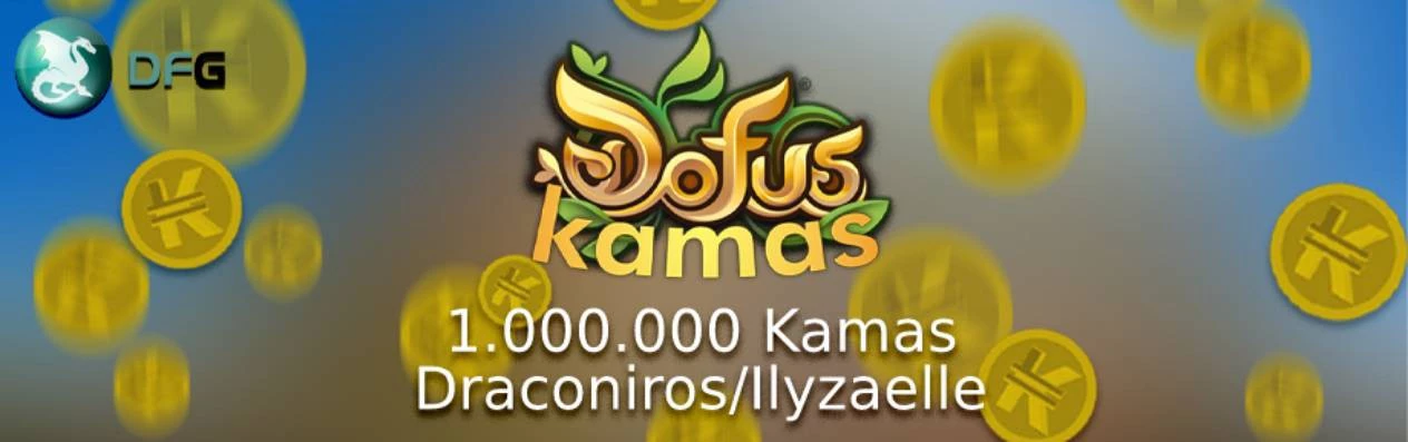 Draconiros 1.000.000 Kamas (antigo Ilyzaelle) DOFUS - DFG