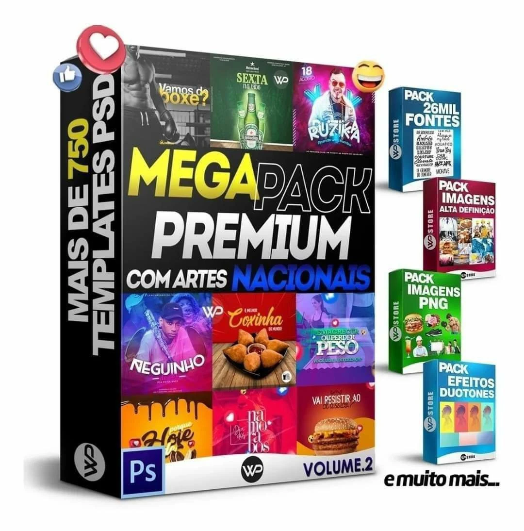Mega Pack Premium - Social Media - Outros