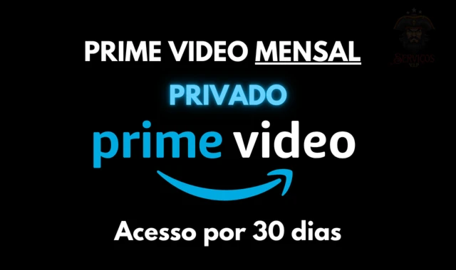 Amazon Prime Vídeo - 30 Dias - Privado - Premium