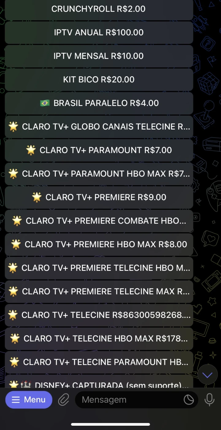 Bot De Contas Streaming Para Revenda 6 Painéis - Outros