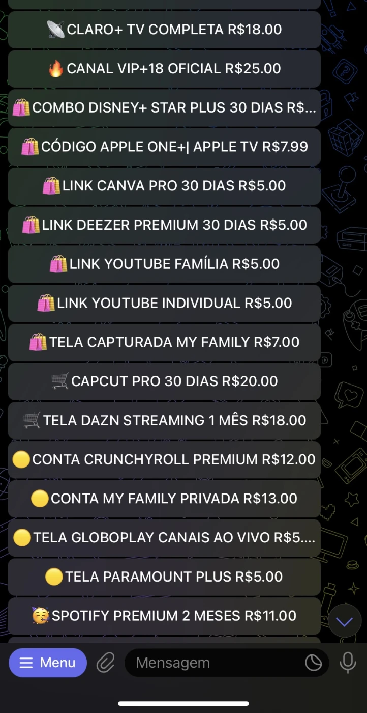 Bot De Contas Streaming Para Revenda 6 Painéis - Outros