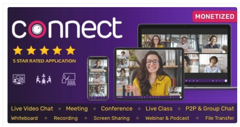 Connect – Live Video Chat, Conference, Live Class, Meeting - Outros