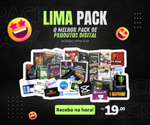 🚀 Pack Produtos Digitais 2.0 + BÔNUS VITALÍCIO - Digital Services