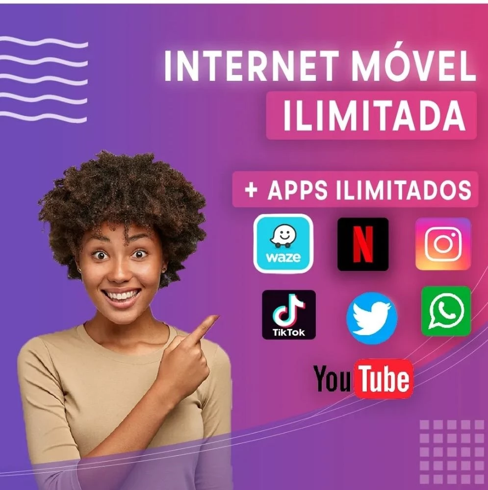 INTERNET ILIMITADA - VIVO, CLARO E TIM - Outros