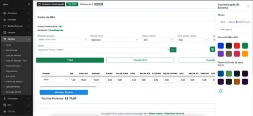 Sistema Emissor Nfe, Nfce E Cte 4.0 - Saas Php8 2025 - Outros