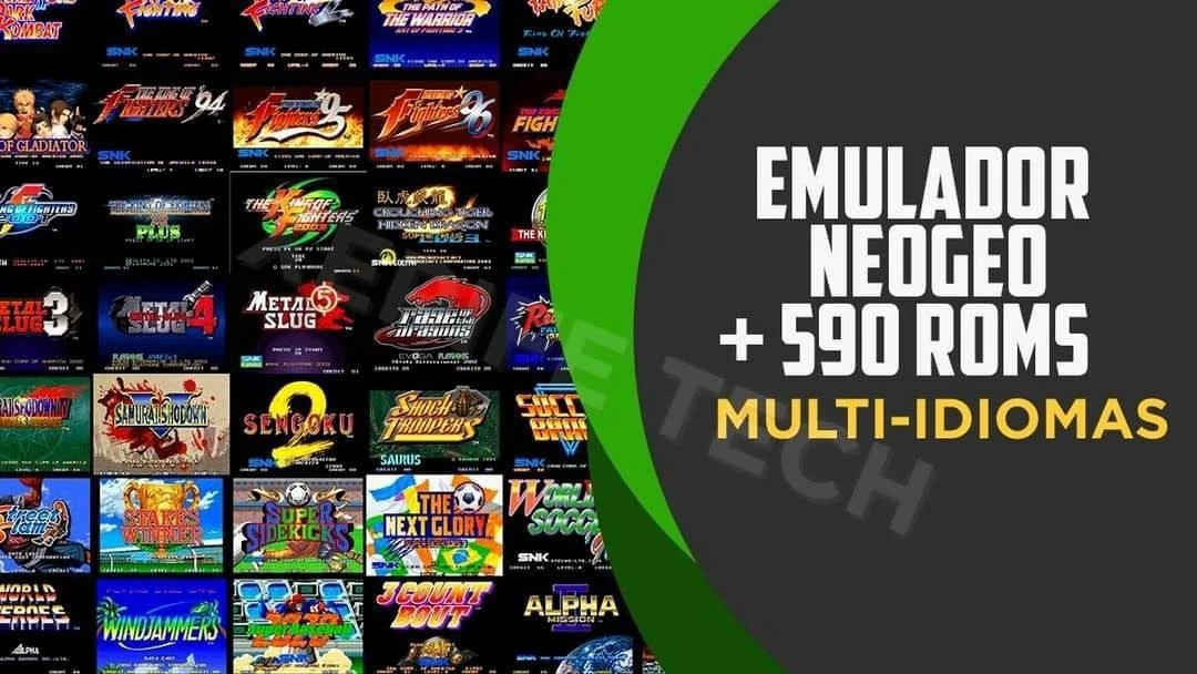 Emulador Neogeo + 590 Roms - Others